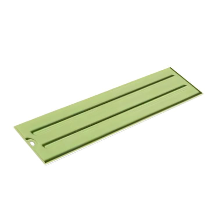 Narrow Non-slip Draining Kitchen Stovetop Spatula Storage Mat