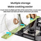 Narrow Non-slip Draining Kitchen Stovetop Spatula Storage Mat