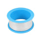 Blue and white tube connector ring for RV water heater antifreeze conversion kit