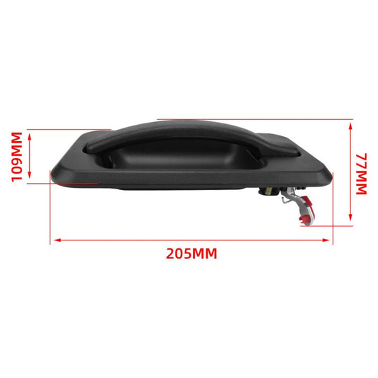 For Hummer H2 Car Exterior Door Handles Front And Rear Four Doors + Tailgate Handle Set 15104792/10360326