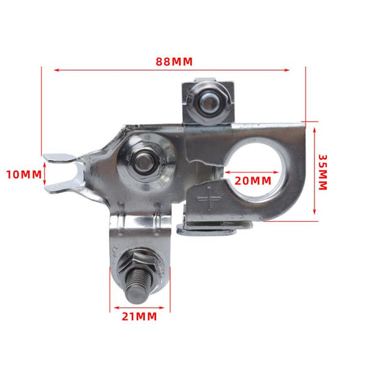 125/250A Copper Bipolar Battery Terminals For Ford F-150/Lincoln 926-010, 125/250A