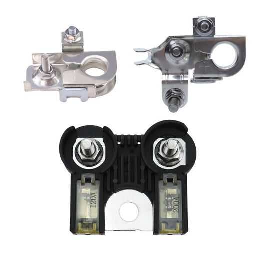 120/200A Copper Bipolar Battery Terminals For Ford F-150, 120/200A