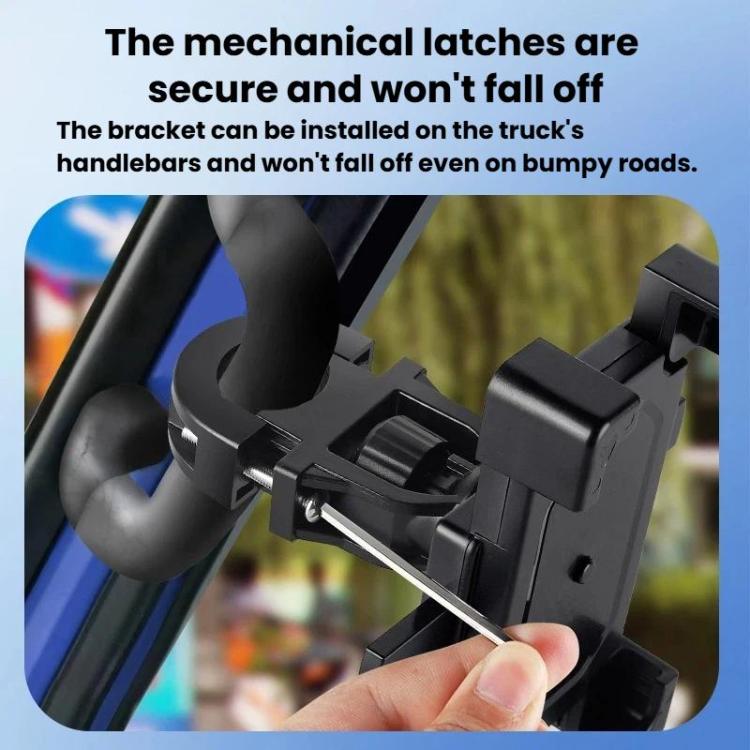 Truck Car Phone Holder Anti-Shake Handle Mount Navigation Bracket, Handle Mount