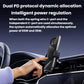Car cigarette lighter charger with smartphone holder mount and voltage readout