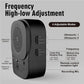 Black ultrasonic barking stopper showing speaker, mode controls, and recording mic port