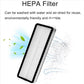 Robot vacuum HEPA filter for wash and reuse