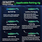 Lure Set Multi-jointed Minnow Artificial Lure Crankbait Hook Fishing Tackle Tools, 385pcs /Box