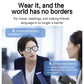 AIMB-G2 Smart Glasses Support 8MP Camera, AI Translation, Human Recognition & Audio Recording