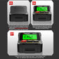 ANENG RN03 digital inclinometer shown in calibration beeps mode with green LCD display