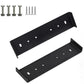 Heavy Iron Mailbox Mounting Bracket Supports Large Mailboxes Up To 8-Inch Wide, 200x50x17mm
