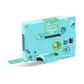 Phomemo 12mm laminated label ribbon cartridge, turquoise blue ink
