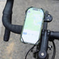 360-Degree Rotating Large Silicone Bike Phone Mount E-Bike Navigation Mount