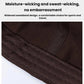 Distressed baseball cap brim close-up with textured fabric, dark brown