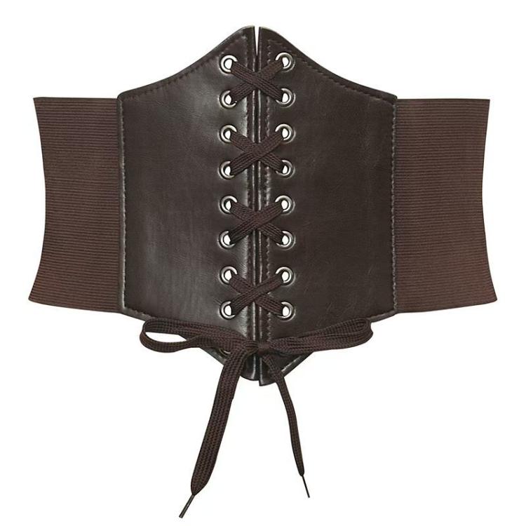 Elastic Waist Belt Slimming Effect Shirts Stretchy Waist Cincher