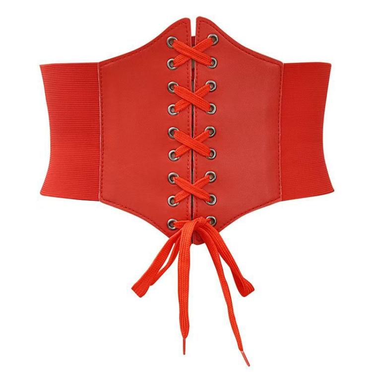 Elastic Waist Belt Slimming Effect Shirts Stretchy Waist Cincher