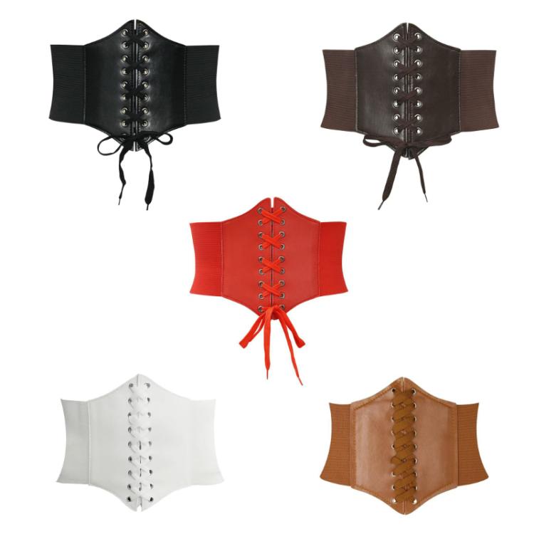 Elastic Waist Belt Slimming Effect Shirts Stretchy Waist Cincher