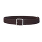 Woven Canvas No Perforation Square Buckle Belt, 105cm