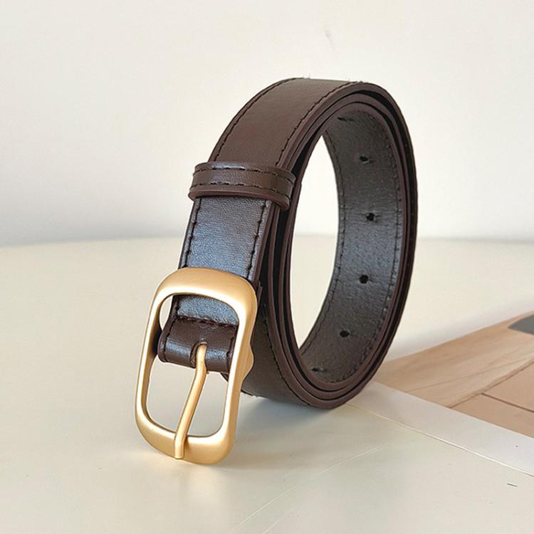 Women Retro Minimalist Jeans Belt, 110cm