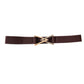 Triangle-shaped Buckle Belt For Slimming Flattering Waistline