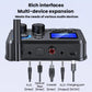 GT87 2 In 1 Bluetooth 5.4 Receiver & Transmitter RCA / AUX Wireless Audio Adapter, GT87