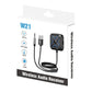 W21 AUX Hands-Free Calling Bluetooth 5.3 Receiver Car Wireless Audio Adapter, W21