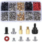 228pcs Computer Case Screw Set PC Mounting Screws Kit For Hard Drive, Motherboard, 228pcs /Set