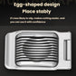 LsCook Aluminum Alloy Egg Cutter Multi-Functional Slicer