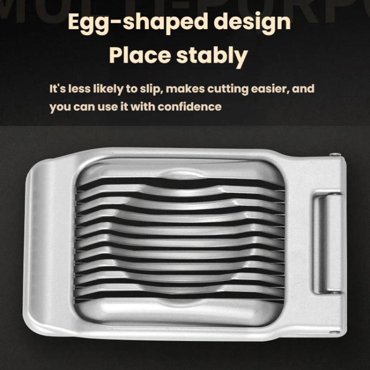 LsCook Aluminum Alloy Egg Cutter Multi-Functional Slicer