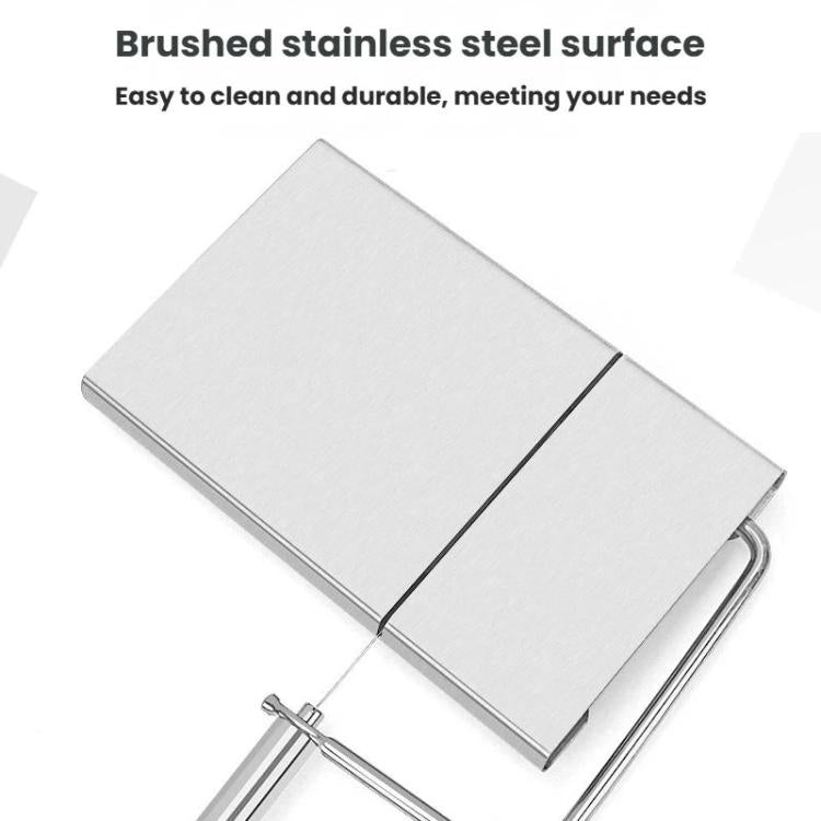 LsCook Stainless Steel Multi-Function Cheese Slicer, Boxed, With Scale Boxed