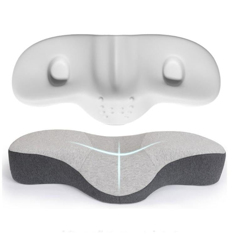 Frog Design Neck Pillow for Pain Relief Memory Foam Cervical Pillow with Ergonomic Contour for Side & Back Sleepers, Standard Version, Bamboo Charcoal Version, USB Heated Version