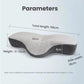 Frog Design Neck Pillow for Pain Relief Memory Foam Cervical Pillow with Ergonomic Contour for Side & Back Sleepers, Standard Version, Bamboo Charcoal Version, USB Heated Version
