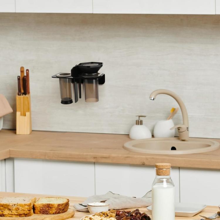 Coffee Maker Wall-Mounted Acrylic Holder For Original AeroPress Coffee Press, YX238