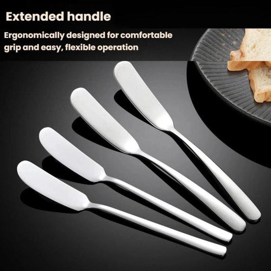 Butter Knife Jam Bread Cheese Knife, LsCook 304 Steel Thickened, LsCook 304 Steel Small+Thickened, LsCook 430 Steel With Hole, LsCook 2pcs 430 Steel With Hole