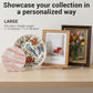 Adjustable Acrylic Photo Frame Stand For 7-12 Inch Frames, Plates & Books Display, YX241