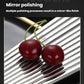 Mirror-polished stainless steel square chopsticks with shiny finish