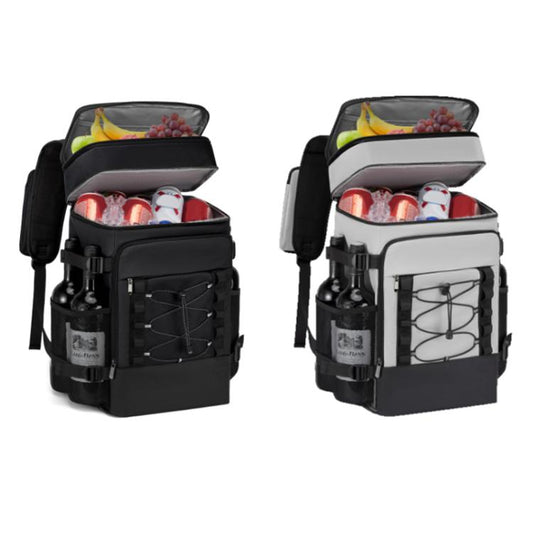 Outdoor Thickened Insulated Leak-Proof Picnic Backpack, 28x22x40cm