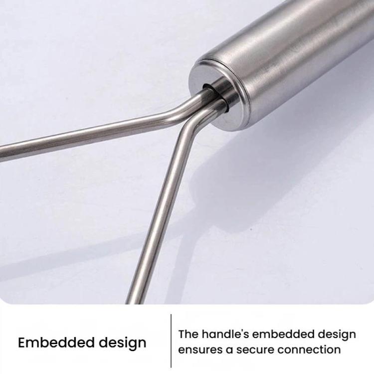 Stainless Steel Potato Masher, LsCook Wavy