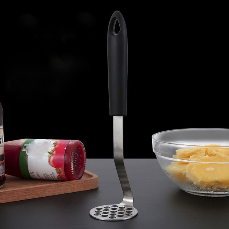 LsCook 304 Stainless Steel Potato Masher With Silicone Handle
