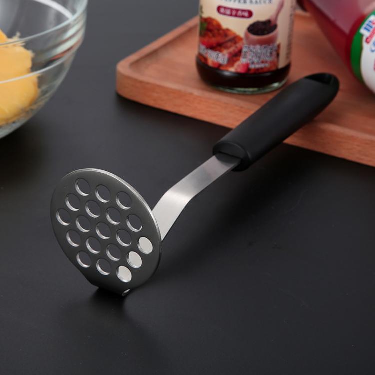 LsCook 304 Stainless Steel Potato Masher With Silicone Handle