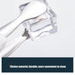 304 stainless steel sugar cube clip tongs, close-up of U-shaped jaw