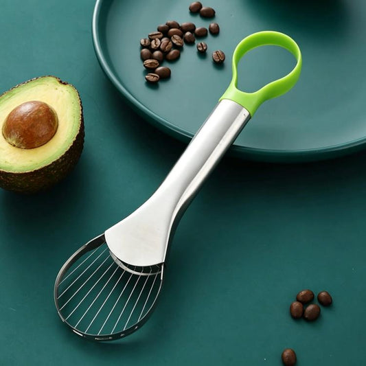 Stainless Steel Avocado Slicer, LsCook Dual-Ended
