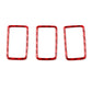 For 2022-2025 BYD Seal 3pcs /Set Height Adjustment Decorative Stickers