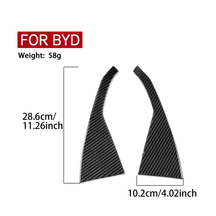 For 2022-2025 BYD Seal 2pcs /Set Rear Door Panel Decorative Sticker