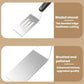 LsCook Stainless Steel Spatula Cake and Pizza Spatula, Solid Square, Hollow Square, Triangular