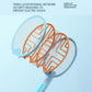 2-in-1 Folding Mosquito Zapper & Bug Zapper Lamp UV Light Attraction & Electric Shock Support Wall Mount/Handheld/Stand