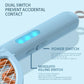 2-in-1 Folding Mosquito Zapper & Bug Zapper Lamp UV Light Attraction & Electric Shock Support Wall Mount/Handheld/Stand