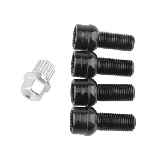 MR-4042 For Volkswagen Bora / Golf / Sagitar M14 x 1.5 Tire Anti-Theft Bolt Kit