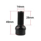 Anti-theft tire bolt dimensions: 14mm x 28mm, 49mm overall length