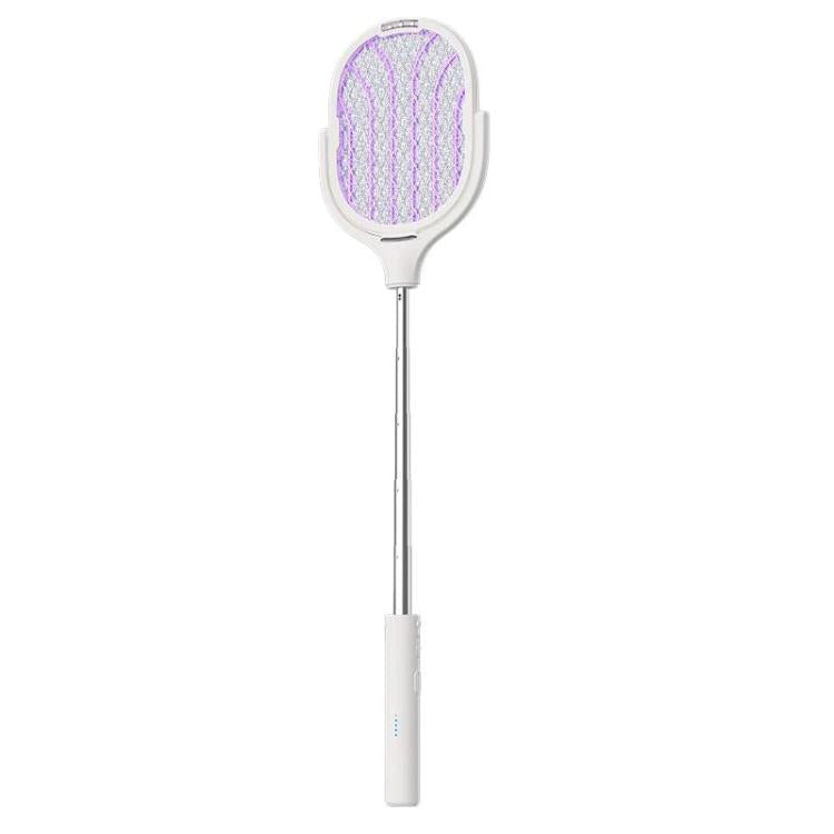 Extendable & Rotatable Electric Mosquito Racket With Rechargeable Base Automatic Mosquito-Attracting & Lighting Zapper, XH-63