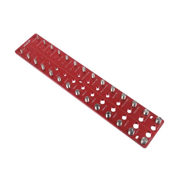 MR HELLO E-6-6 Screw & Nut Thread Checker Gauge Thread Pitch Measuring Tool